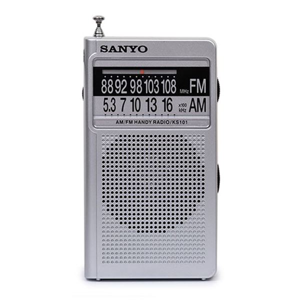 Sanyo radio am/fm a pilas vertical ks101 - KS-101