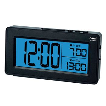 Sami despertador digital led dual alarma ld-9811 - LD-9811-NG