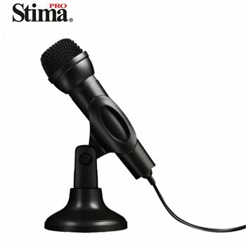 Prostima microfono con soporte jack 3.5 y 6.5 mm smd6354 - SMD6354