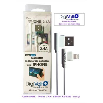Digivolt cable if game para iphone conector l cb-8236 - CB-8236