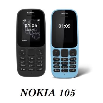 Nokia telefono movil tecalado 1.8" dual sim 105 - NOKIA 105