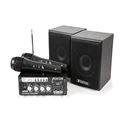 Beamz amplificador 2 altavoces 2 microfonos mp3/bt 103.145 beamz - 103.145