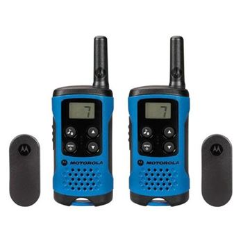 Motorola walkie talkies pmr446 8 canales 4km. azul t42 - T41
