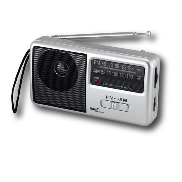 Sami RS-4538 Radio despertador AM/FM digital con salida auriculares