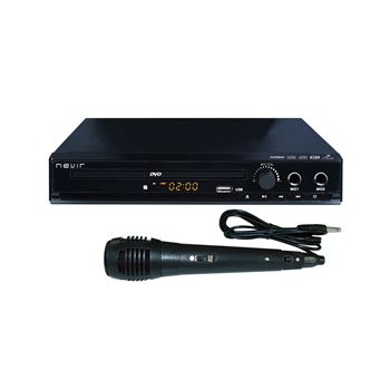 Nevir dvd con karaoke usb salida c/1 mic nvr2329 - NVR-2329