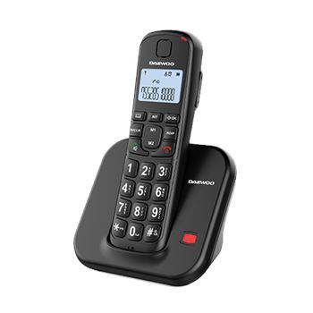 Daewoo telefono inalámbrico tecalas grandes dtd-7200 - DTD-7200