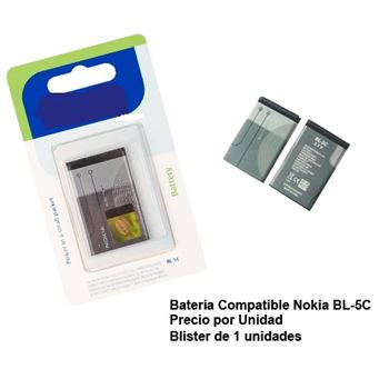Batería compatible nokia y altavoces bl-5c - BL-5C