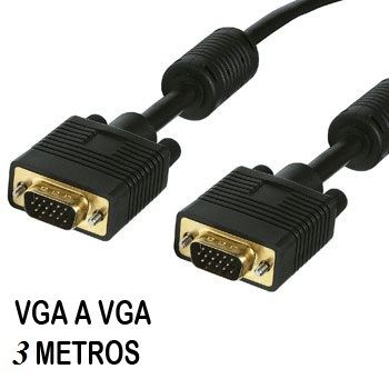 Cable vga m a vga m 3mt monitor 15p wir202 - 221403