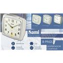 Sami despertador analógico luz rep b-9962 - B-9962