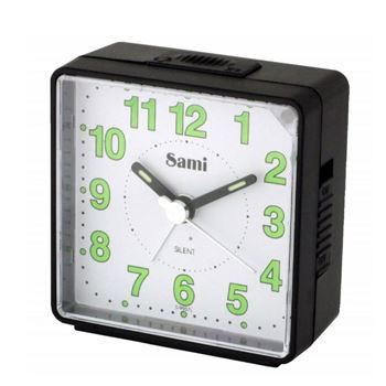 SAMI S-9995L Reloj Despertador Analogico Silencioso