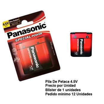 Panasonic/philips pila de petaca 4.5v - 3R12