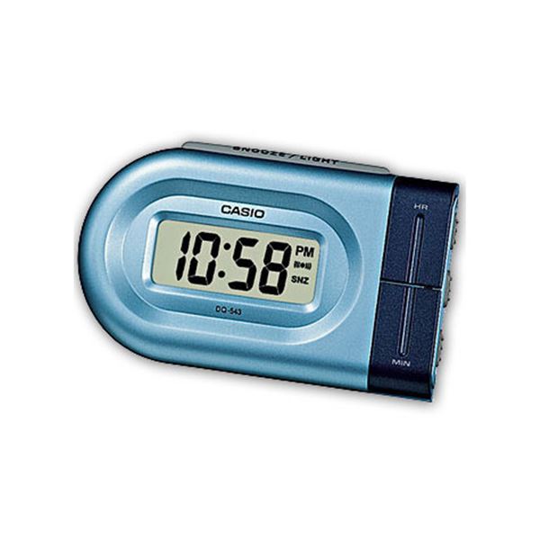 PTYTEC Computer Shop - Reloj Digital Despertador Casio DQ-541D con PANTALLA  LED-CELESTE