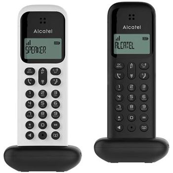 Alcatel teléfono inalámbrico duo negro y blanco d-285d - D-285D