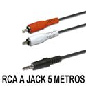 Cable jack 3.5 a 2 rca m 5 mtr wir328 - 220092