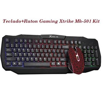 Teclado+ raton gaming xtrike me kit mk-501 - MK-50