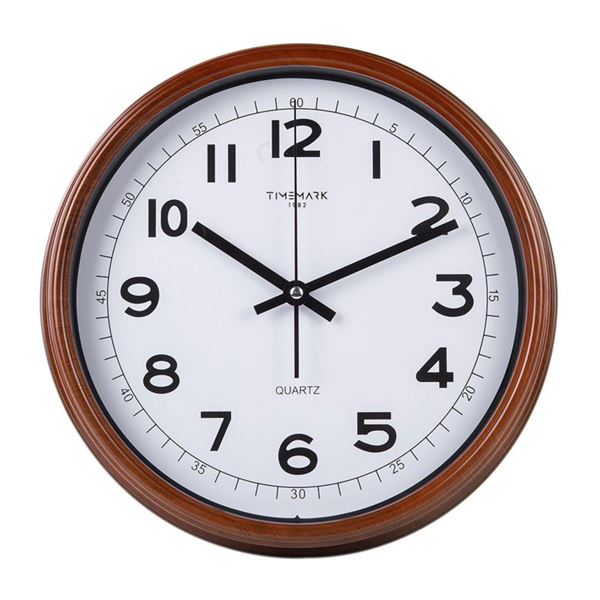 Timemark reloj de pared redondo 29 cm madera cl-83 - CL-83
