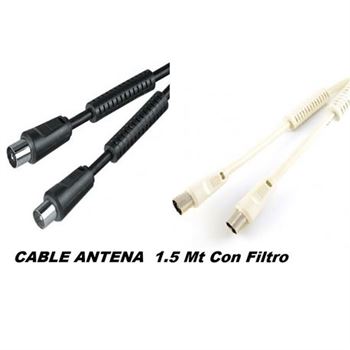 Cable antena m a h con filtro 1.5m wir-1220/1226 - 230905