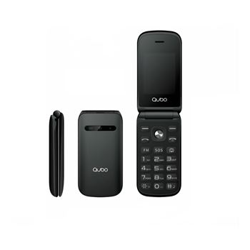 Qubo teléfono móvil senior 2.4" 4g dual sim sos x-209 - X-209