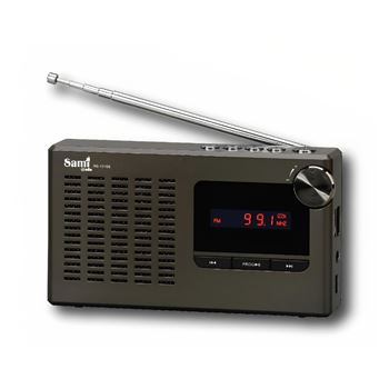 Sami radio digital multimedia superbass sleep usb/microsd led rs-12106 - RS-12106