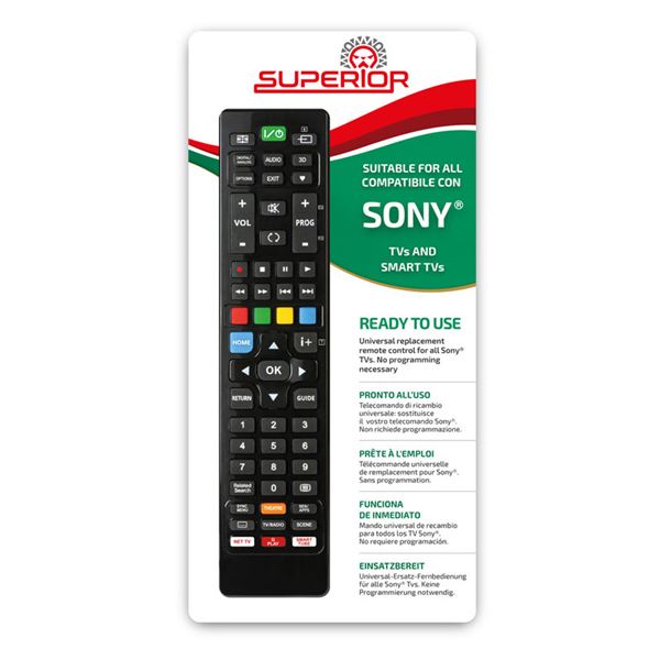 Superior Mando Universal Smart TV Para Sony SUPTRB005 SP339