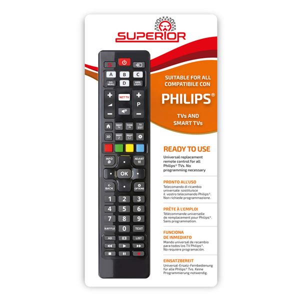 Superior Mando Universal Smart TV Para Philips SUPTRB004 SP346