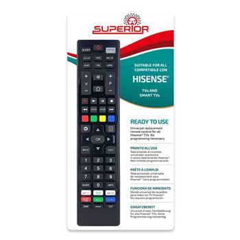 Superior mando universal smart tv para hisense suptrb028 sp008 - SP008