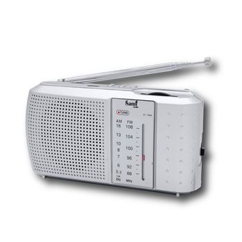 Sami radio portátil 2 bandas bateria bt/usb/micro usb rs-11828 - RS-11828