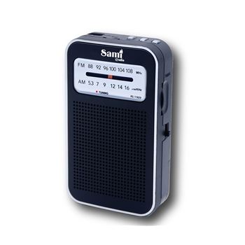 Sami radio portátil vertical 2 bandas a bateria bt/usb/micro usb rs-11829 - RS-11829