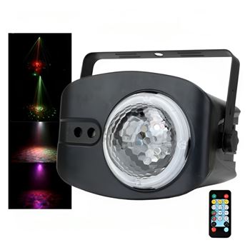 Sanda bola luces disco led luz rgb con mando y cambio de color sd-0613 - SD-0613_1
