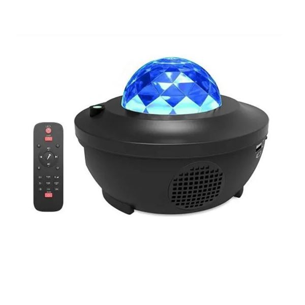 Proyector Luces Laser Galaxia Parlante Bluetooth Control Usb 