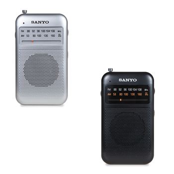Sanyo KS101 - Radio Portátil de Bolsillo con Altavoz FM/AM Color Plata ·  Comprar ELECTRODOMÉSTICOS BARATOS en lacasadelelectrodomestico.com