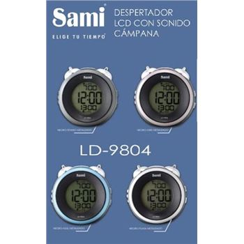 Sami despertador camp digital luz ld-9804 - LD-9804