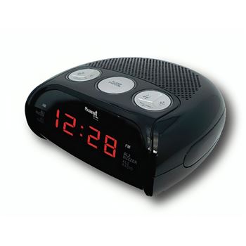 Sami radio reloj digital am/fm 2 alarmas 0.6" entrada aux rs-4538 - RS-4538