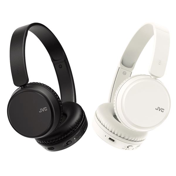 JVC Auricular Casco Bluetooth Plegables Negros HA-S36