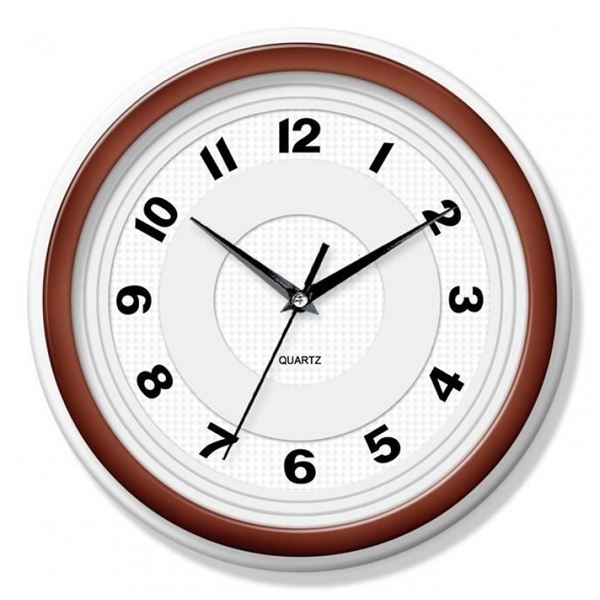 Timemark reloj de pared redondo 33 cm madera cl-79 - CL-79