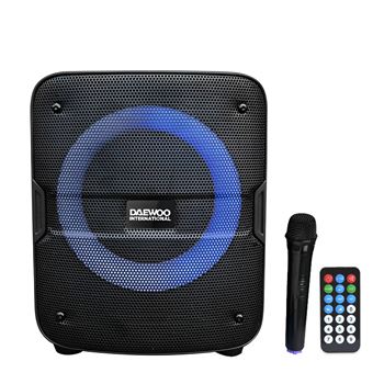 Daewoo altavoz karaoke bluetooth con led circular dsk-388 - DSK-388