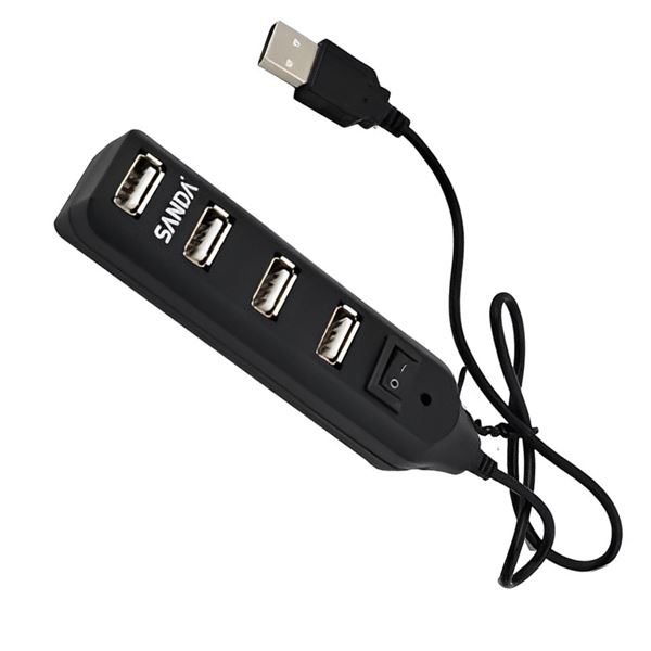 Ripley - HUB USB 3.0 DE 4 PUERTOS SANTOFA ELECTRONICS CON