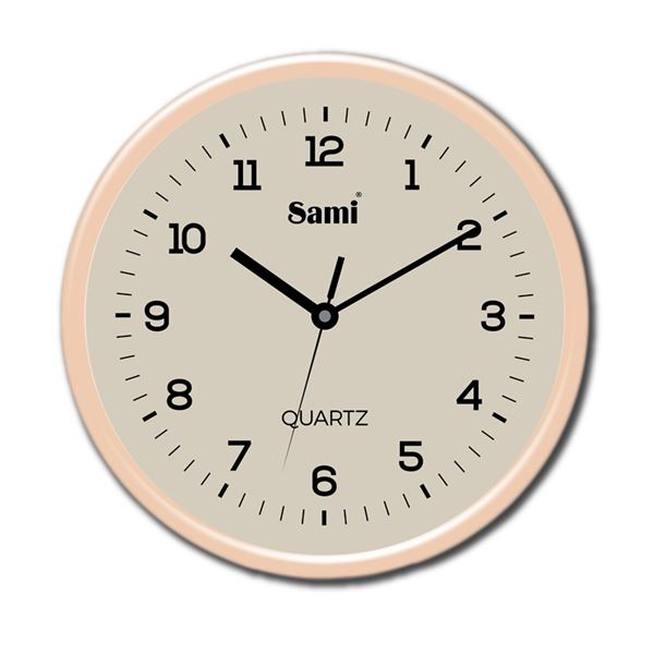Sami reloj de pared redondo 35 cm rosa oro rsp-11569 - RSP-11569