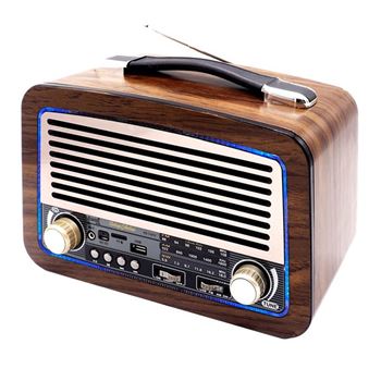 Sami radio clásica ac/dc madera bt usb sd rs-11812 - RS-11812_B01