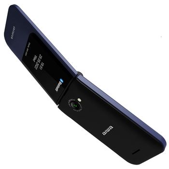 Aiwa teléfono móvil flip senior multifunción 2.4" azul fp-24bl - FP-24BL_B04
