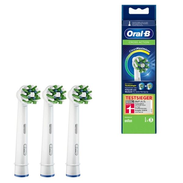 Oral b recambios cepillo oral b pack 3 cross action eb-50-3 - EB-50-3