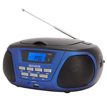 Aiwa radio cd usb mp3 bt azul bbtu-300bl - BBTU-300BL_B02