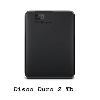 Disco duro externo 2 tb western digital dd-2t - DD-2T