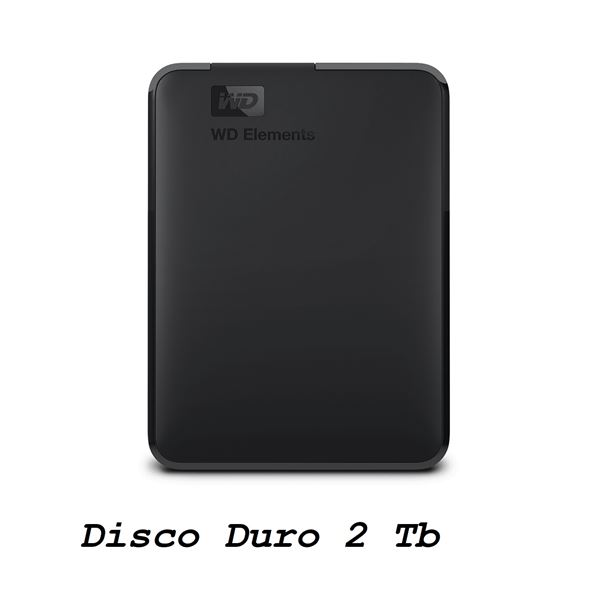 Disco duro externo 2 tb western digital dd-2t - DD-2T