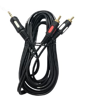 Aigostar cable jack 3.5 macho a 2 rca 3m audio ag71 - AG71